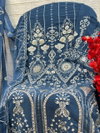 Zaha 10270 A And B Heavy Embroidery Georgette Pakistani Suits Wholesale Shop In Surat